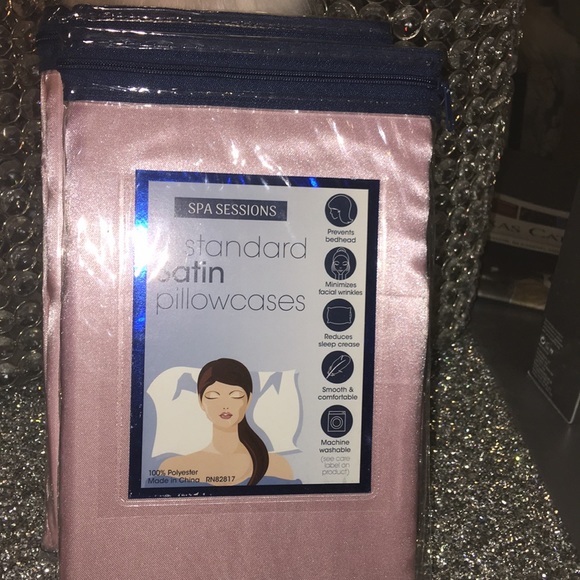 Bye Bye wrinkles- 2 Satin Standard pillowcases - Picture 8 of 11